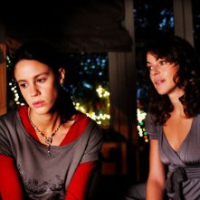 Claudia Gerini in una sequenza del film Meno male che ci sei, di Luis Prieto