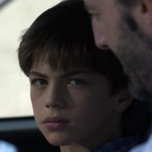 Un primo piano di Carlo Alberto Verusio in una scena del film Senza amore