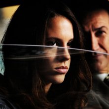 Un primo piano di Chiara Martegiani nel film Meno male che ci sei