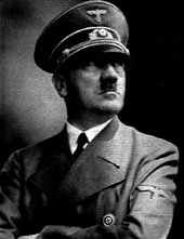 Una foto di Adolf Hitler