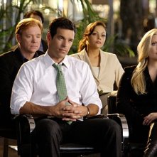CSI Miami: David Caruso, Eddie Cibrian ed Emily Procter nell'episodio Delko for the Defense