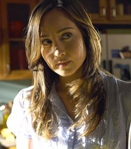 Dexter: Courtney Ford in una scena dell'episodio Hungry Man