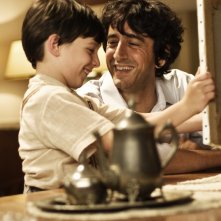 Guido Giaquinto e Sergio Rubini nel film L'uomo nero