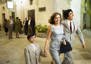 Guido Giaquinto, Valeria Golino e Sergio Rubini nel film L'uomo nero