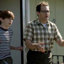 Michael Stuhlbarg e Aaron Wolff in A Serious Man dei fratelli Coen