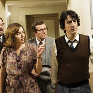 Valeria Golino, Maurizio Micheli e Sergio Rubini nel film L'uomo nero