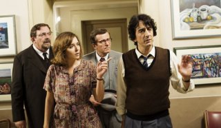 Valeria Golino, Maurizio Micheli e Sergio Rubini nel film L'uomo nero