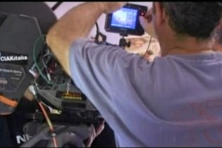 Cado dalle nubi - Backstage