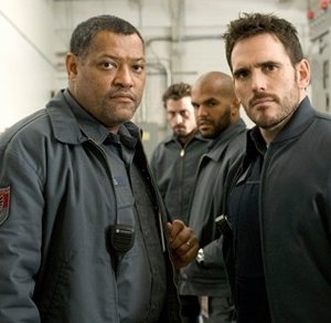 Jean Reno, Laurence Fishburne, Skeet Ulrich, Amaury Nolasco e Matt Dillon in Armored