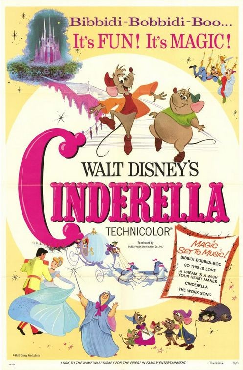 Locandina Del Film Cenerentola Cinderella 1950 139806
