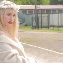 Giorgia Wurth interpreta Cicciolina, parlamentare e stella del porno nel film Moana