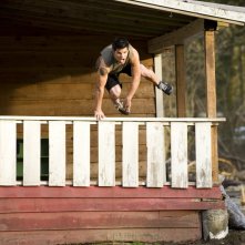 Jacob (Taylor Lautner) corre in aiuto di Bella nel film Twilight: New Moon