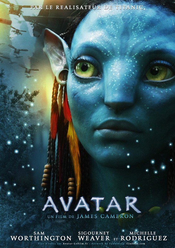 Un Character Poster Francese Di Neytiri Del Film Avatar 140152