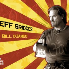 Un wallpaper di Jeff Bridges per il film The Men Who Stare at Goats