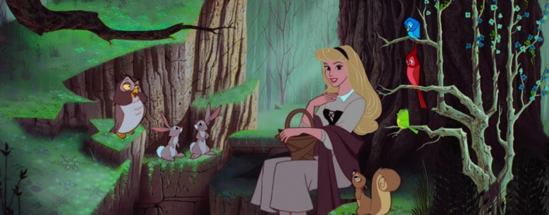 La Principessa Aurora In Una Scena Del Film D Animazione La Bella Addormentata Nel Bosco 1959 140191