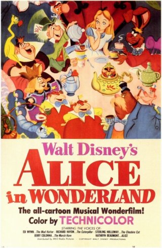 Locandina del film Alice nel paese delle meraviglie ( 1951 )