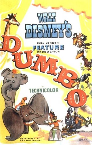 Locandina del film Dumbo ( 1941 )