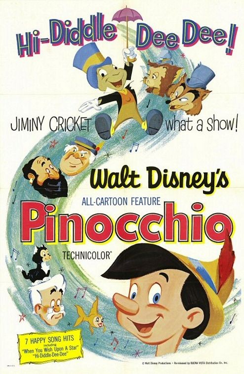 Locandina Del Film Pinocchio 1940 140210