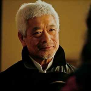 Togo Igawa in una scena de Il riccio