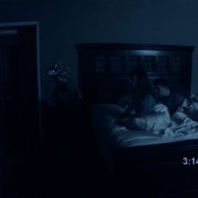 Una immagine del film Paranormal Activity, fenomeno horror del 2009