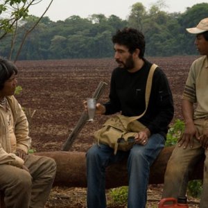 Urbano Palacio discute sul set.