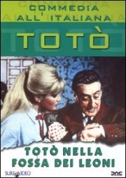 La locandina di Totò nella fossa dei leoni