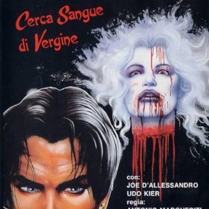 poster di Dracula cerca sangue di vergine e... morì di sete!