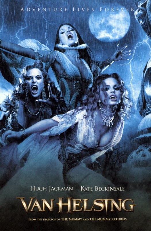 Un Poster Americano Con Le Tre Mogli Di Dracula Del Film Van Helsing 140372