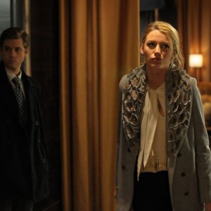 Aaron Tveit e Blake Lively in una scena dell'episodio Treasure of Serena Madre di Gossip Girl
