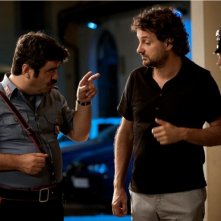 Francesco Pannofino e Leonardo Pieraccioni in un'immagine del film Io e Marilyn