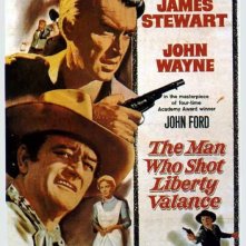 La locandina di L'uomo che uccise Liberty Valance