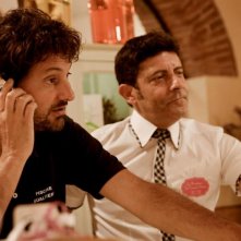 Leonardo Pieraccioni e Luca Laurenti in una scena del film Io e Marilyn