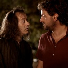 Leonardo Pieraccioni e Rocco Papaleo in una scena del film Io e Marilyn