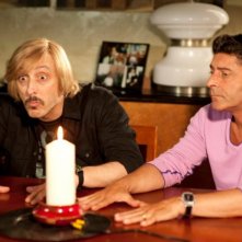 Massimo Ceccherini e Luca Laurenti in una scena del film Io e Marilyn