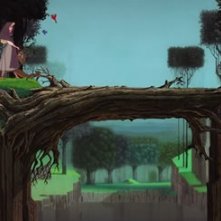 Aurora in una scena del film d'animazione La bella addormentata nel bosco ( 1959 )