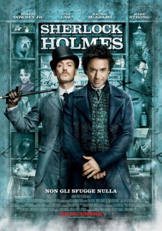 Locandina italiana per Sherlock Holmes