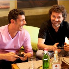 Luca Laurenti e Leonardo Pieraccioni in una scena del film Io e Marilyn