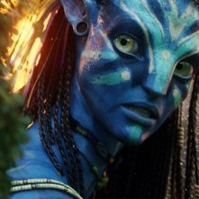 Un Bel Primo Piano Di Una Sorpresa Neytiri In Una Sequenza Del Film Avatar 140747