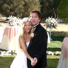 Meg Ryan e Timothy Hutton nella scena del matrimonio in Serious Moonlight