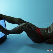 Giorgio Ronchini in un'immagine sexy scattata prima del suo ingresso nella casa del GF 10