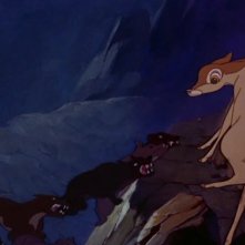Faline in una scena del film Bambi ( 1942 )