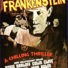Locandina del film Frankenstein (1931) con Boris Karloff