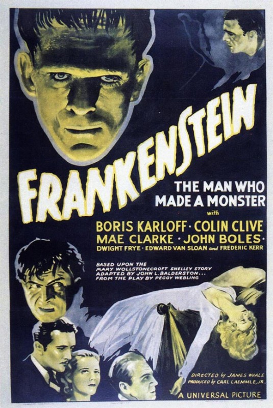 Locandina Del Film Frankenstein 1931 Di James Whale 140930