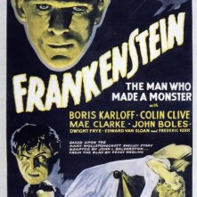 Locandina del film Frankenstein (1931) di James Whale