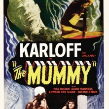 Locandina del film La mummia (1932) con Boris Karloff