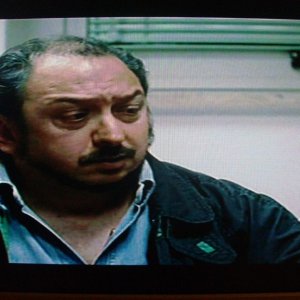 Orfeo Orlando nel ruolo di Boranga ne Gli occhi del'assassino