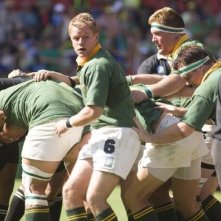 Matt Damon è il capitano Pienaar nel film Invictus