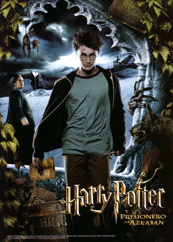 Un Character Poster Spagnolo Di Harry Daniel Radcliffe Per Il Film Harry Potter E Il Prigioniero Di Azkaban 141297