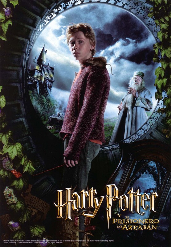 Un Character Poster Spagnolo Di Ron Weasley Rupert Grint Per Il Film Harry Potter E Il Prigioniero Di Azkaban 141296