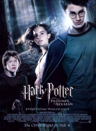Un poster americano per il film Harry Potter e il Prigioniero di Azkaban